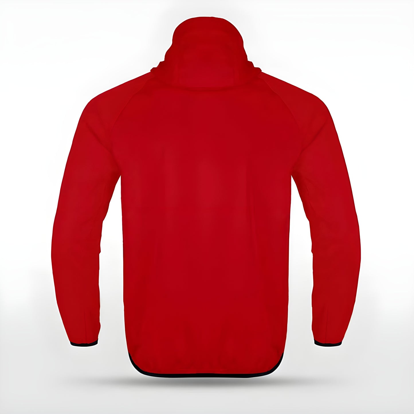 Rote Allwetterjacke