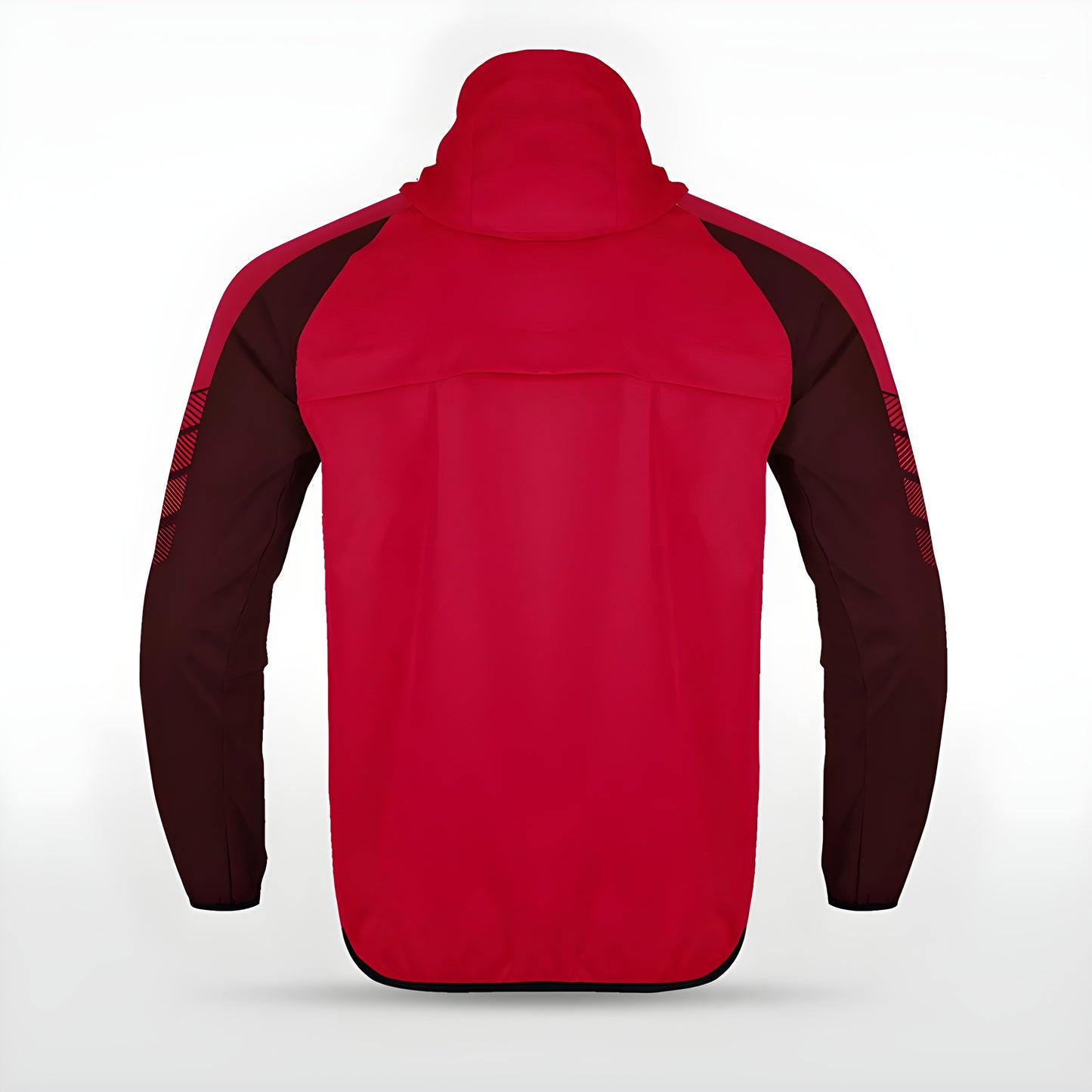 Rote Allwetterjacke