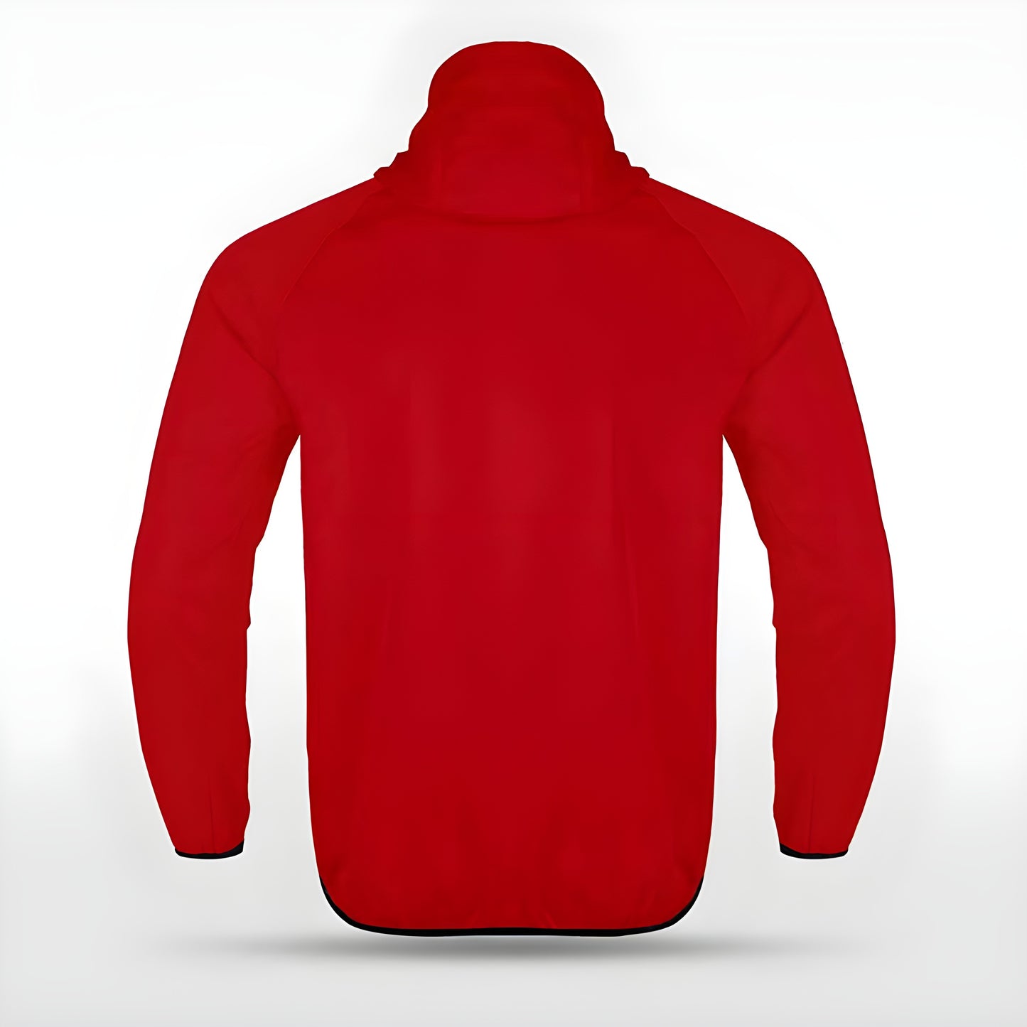 Rote Allwetterjacke