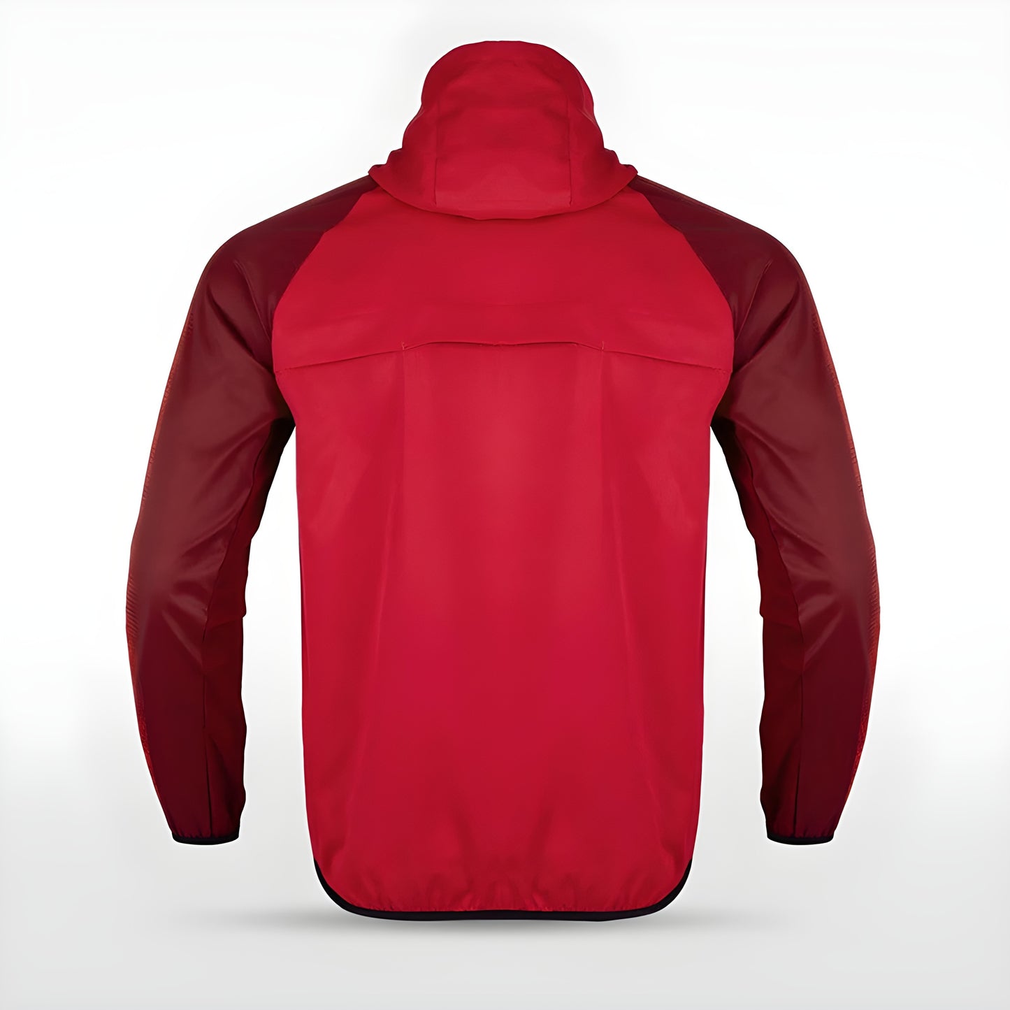 Rote Allwetterjacke