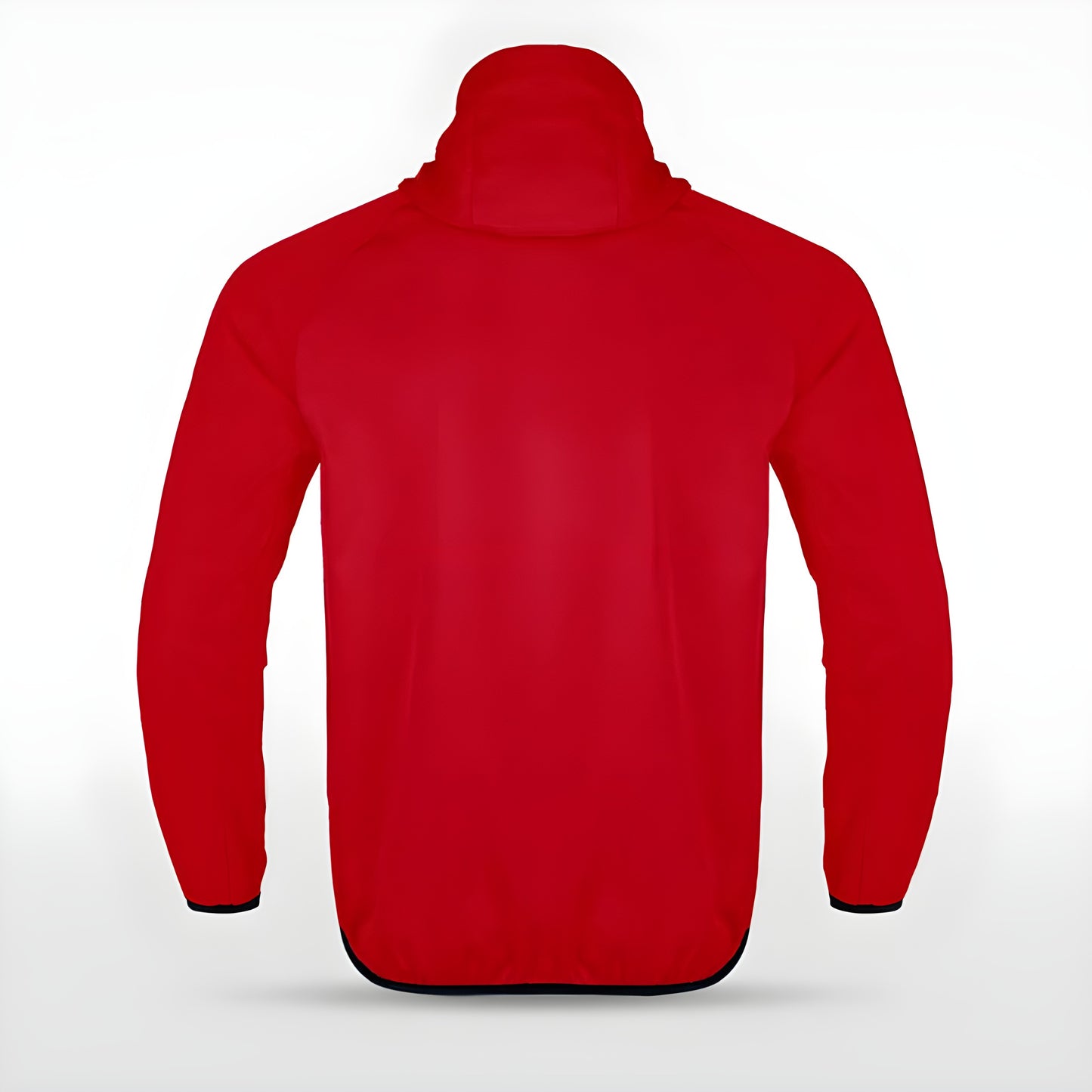 Rote Allwetterjacke