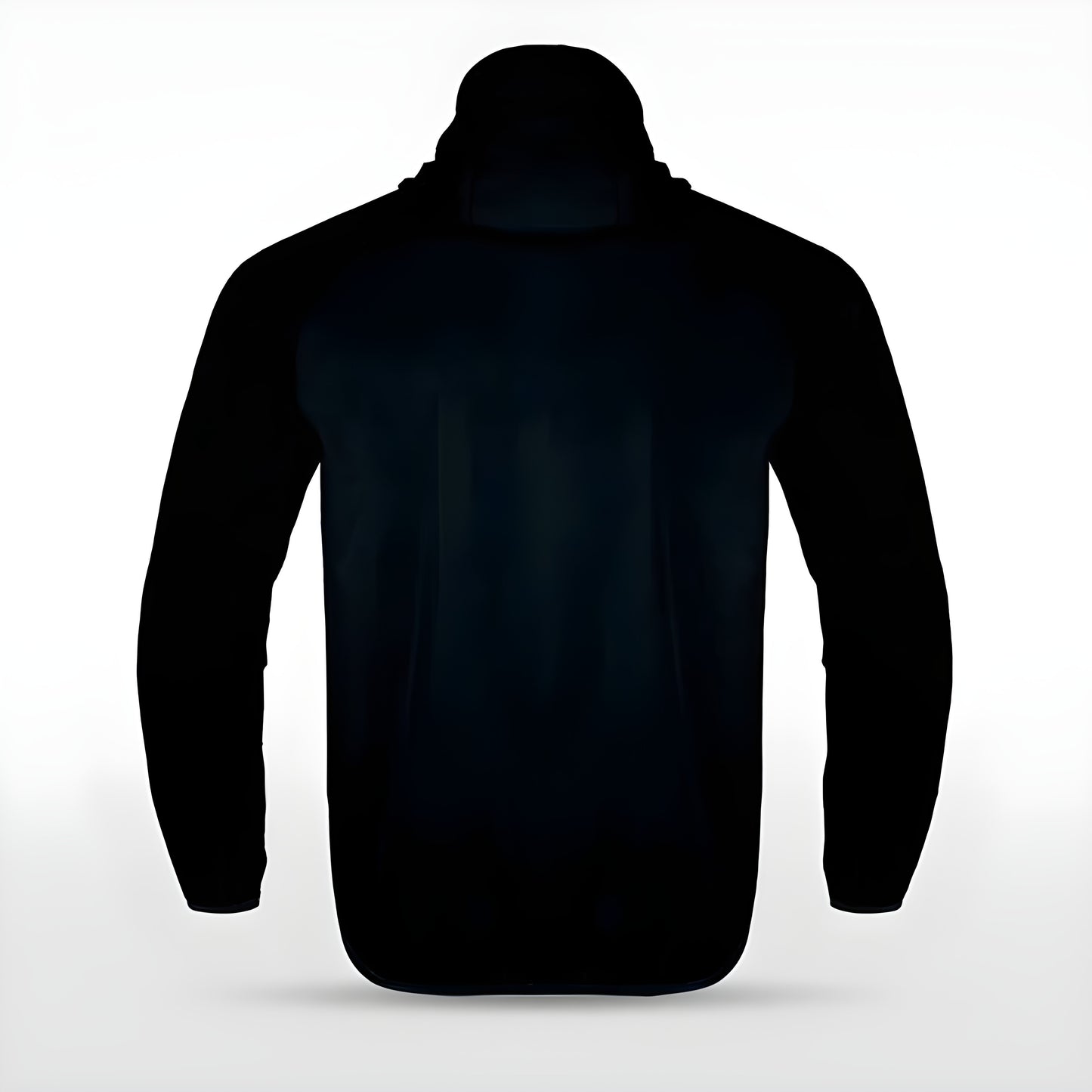 Schwarze Allwetterjacke