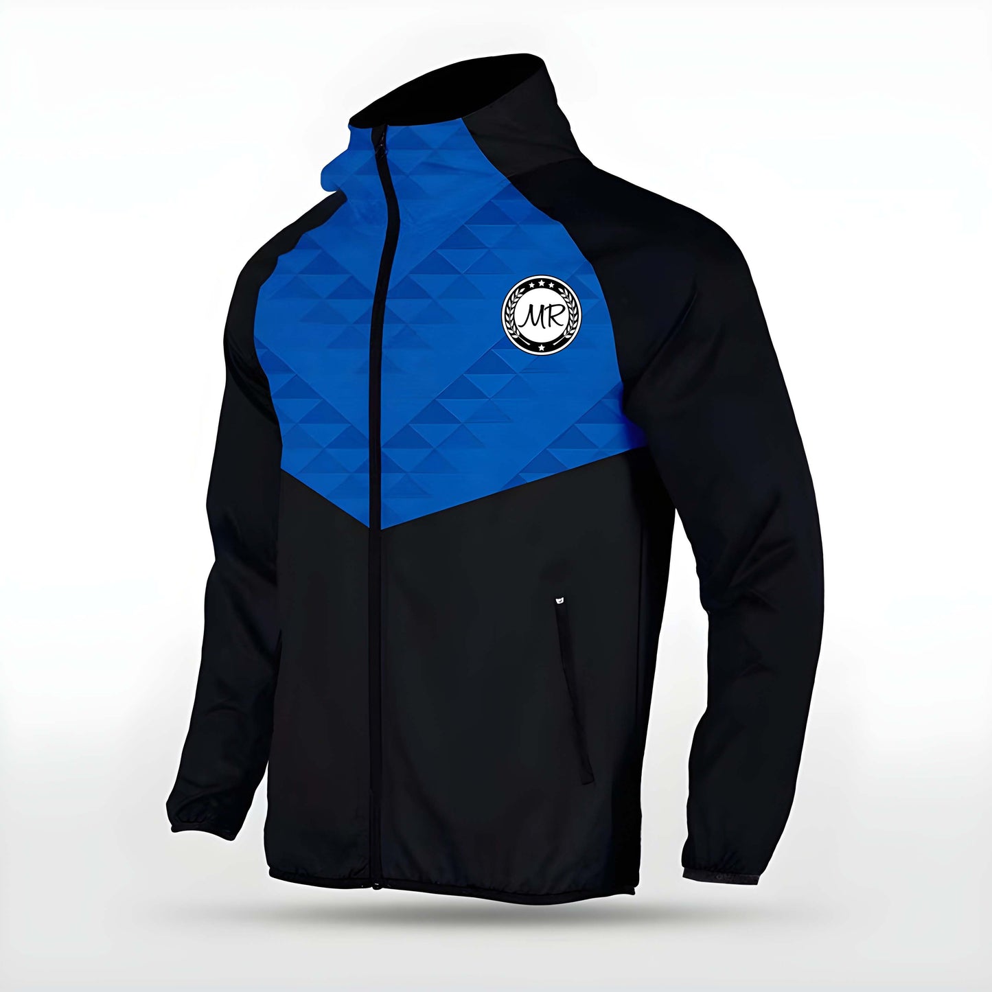 Schwarze Allwetterjacke