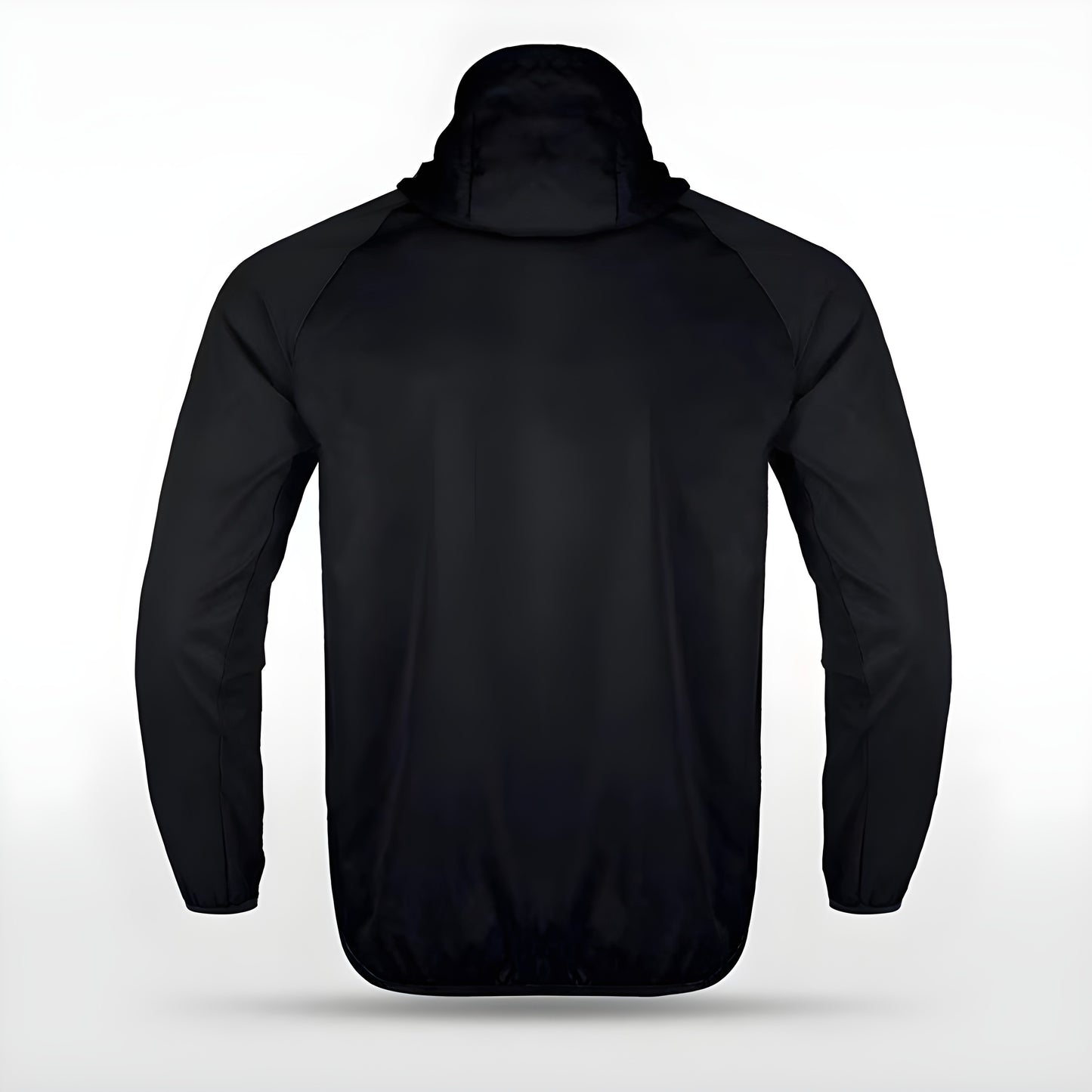Schwarze Allwetterjacke