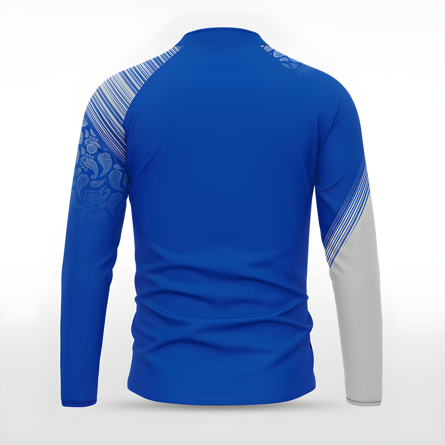 Blaues Sweatshirt