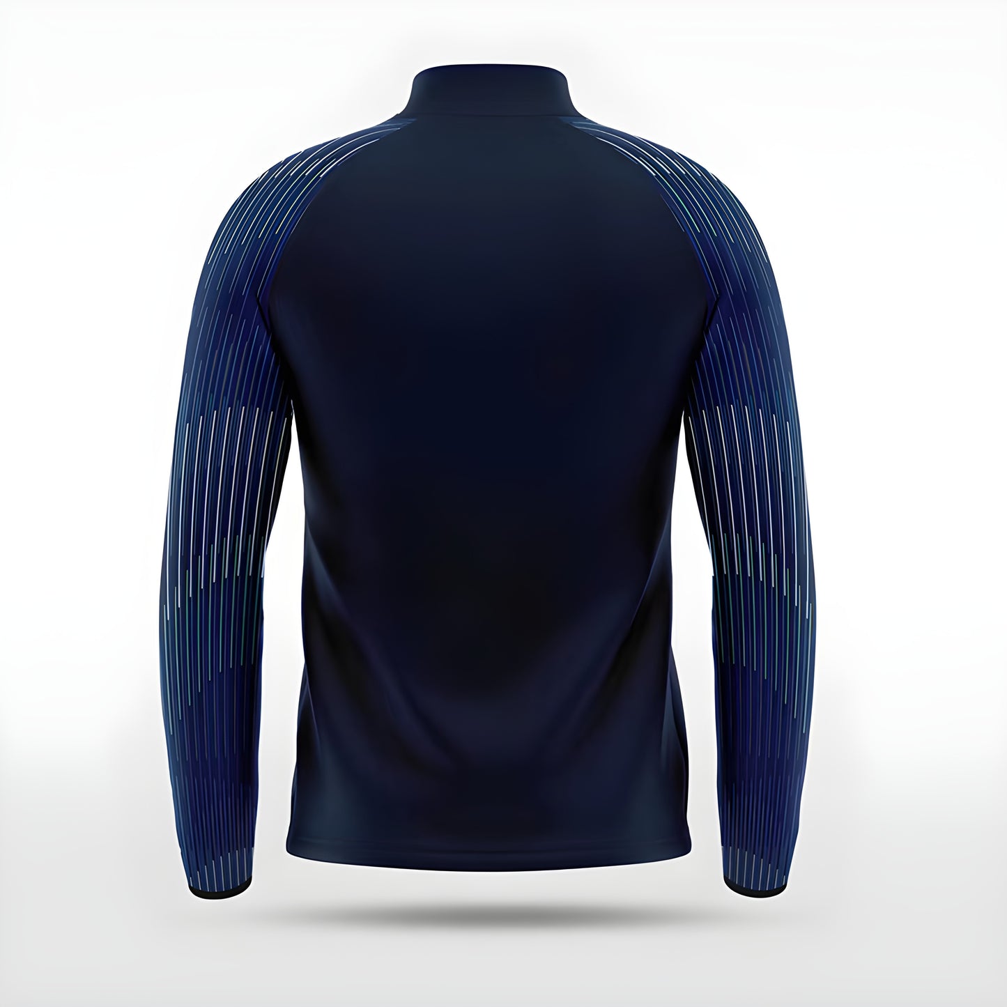 Dunkelblaue Trainingsjacke