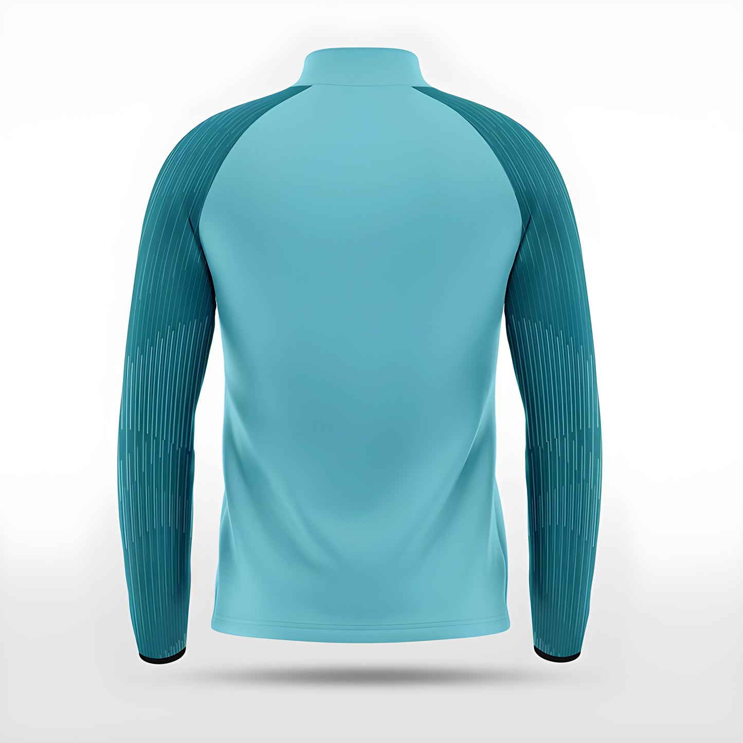 Türkise Trainingsjacke