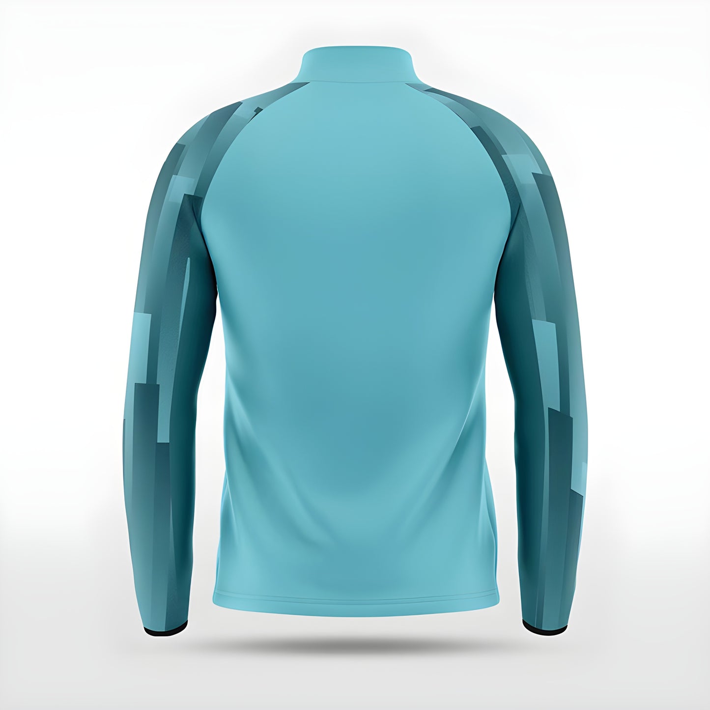 Türkise Trainingsjacke
