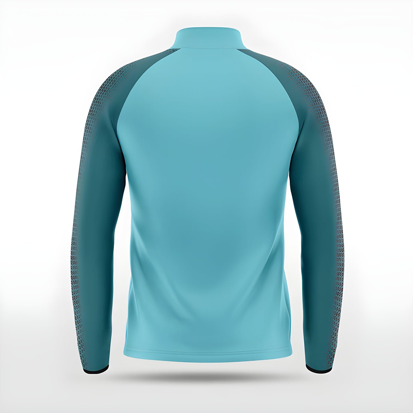 Türkise Trainingsjacke
