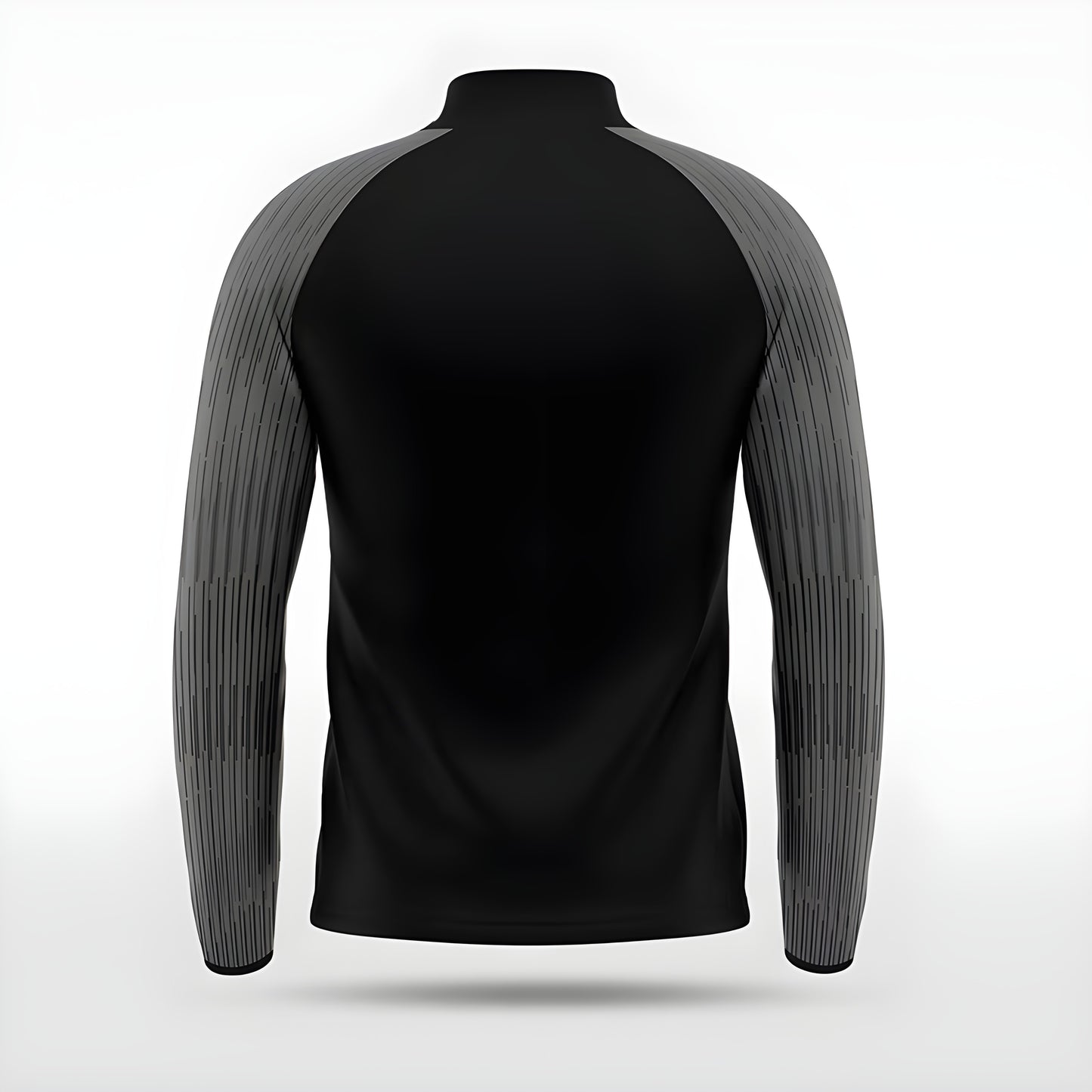 Schwarze Trainingsjacke