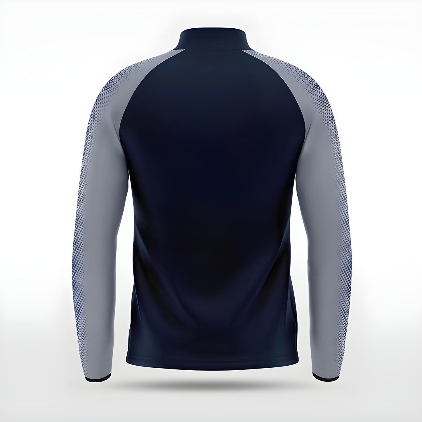 Dunkelblaue Trainingsjacke