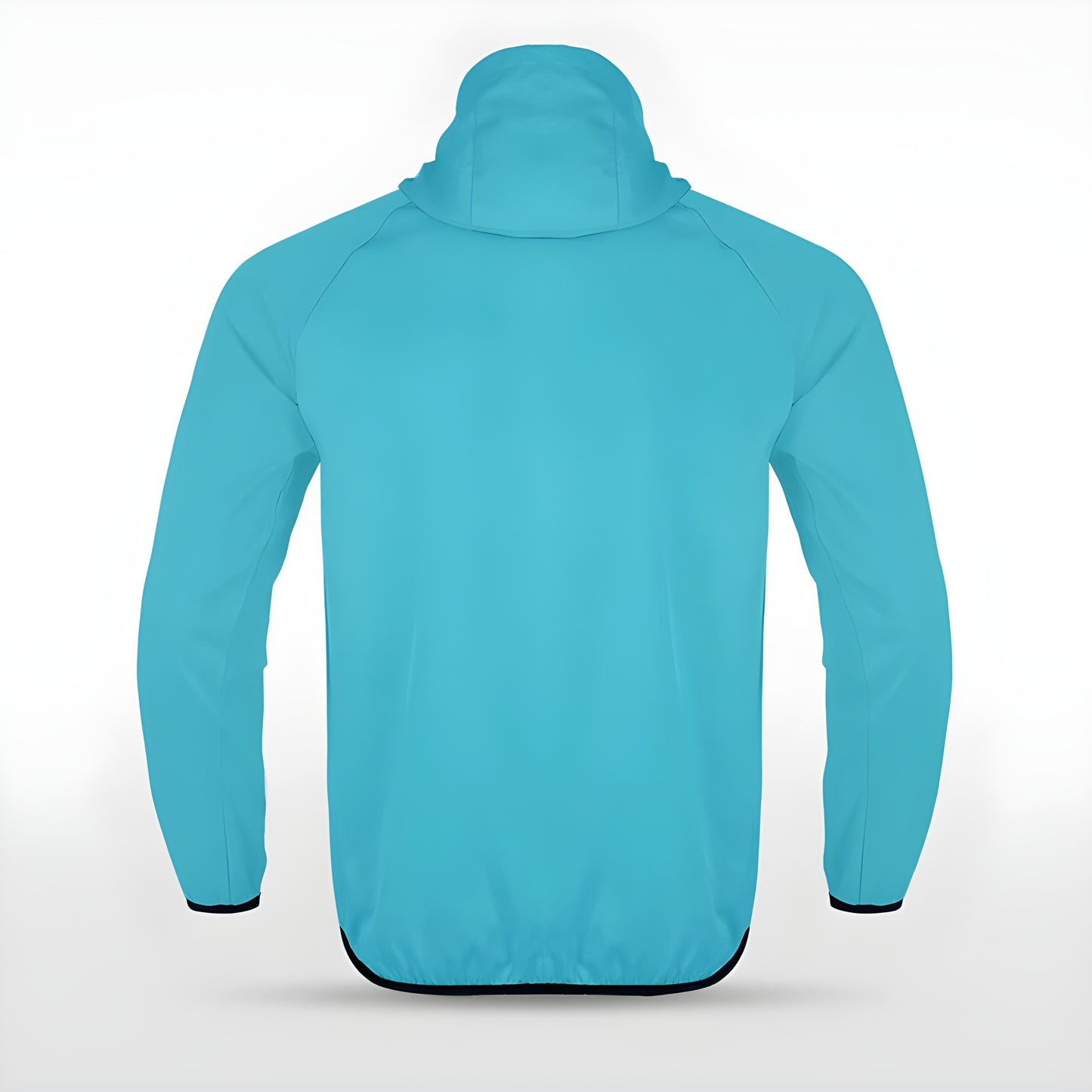 Türkise Allwetterjacke