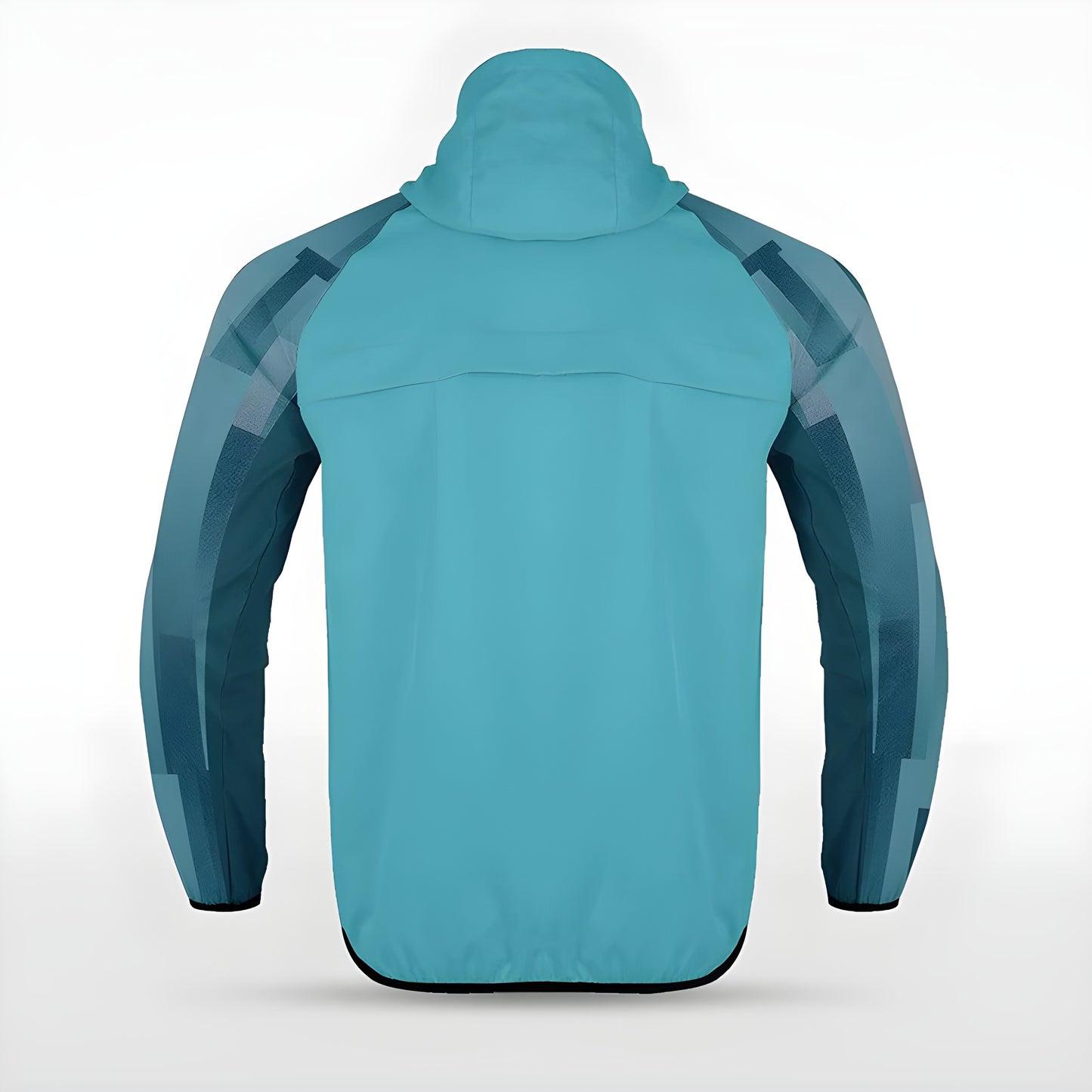 Türkise Allwetterjacke