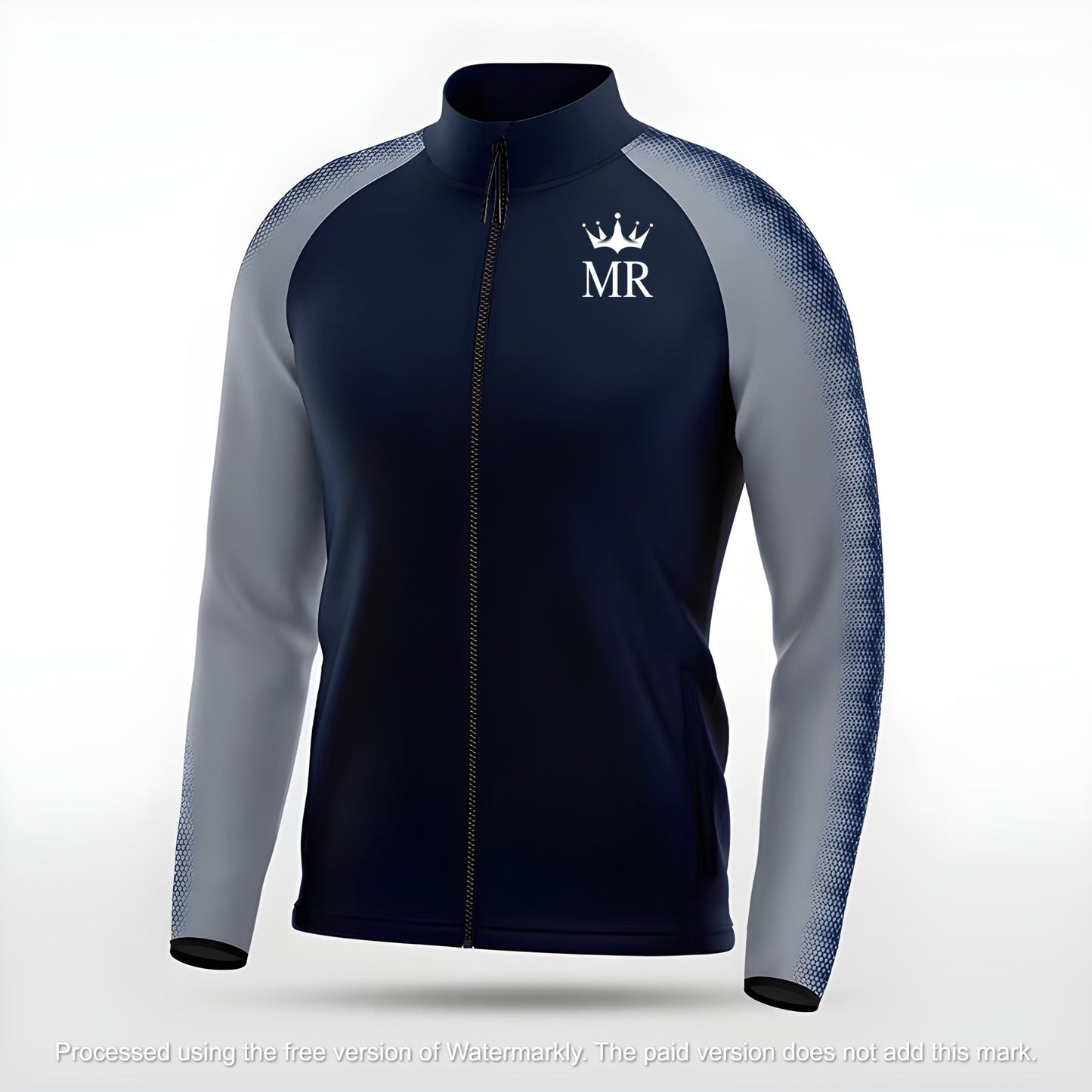 Dunkelblaue Trainingsjacke - Trend Sportswear