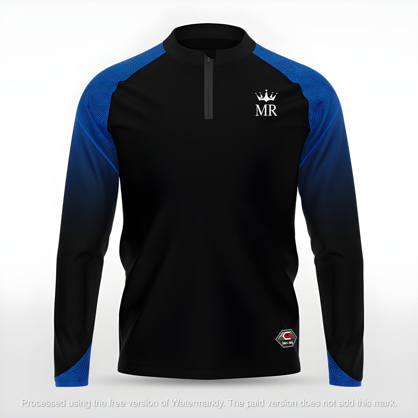 Dunkelblaues Sweatshirt - Trend Sportswear