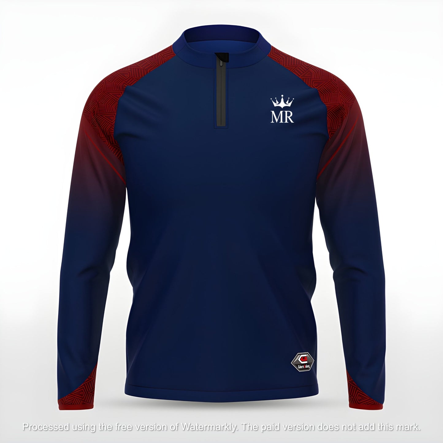 Dunkelblaues Sweatshirt - Trend Sportswear