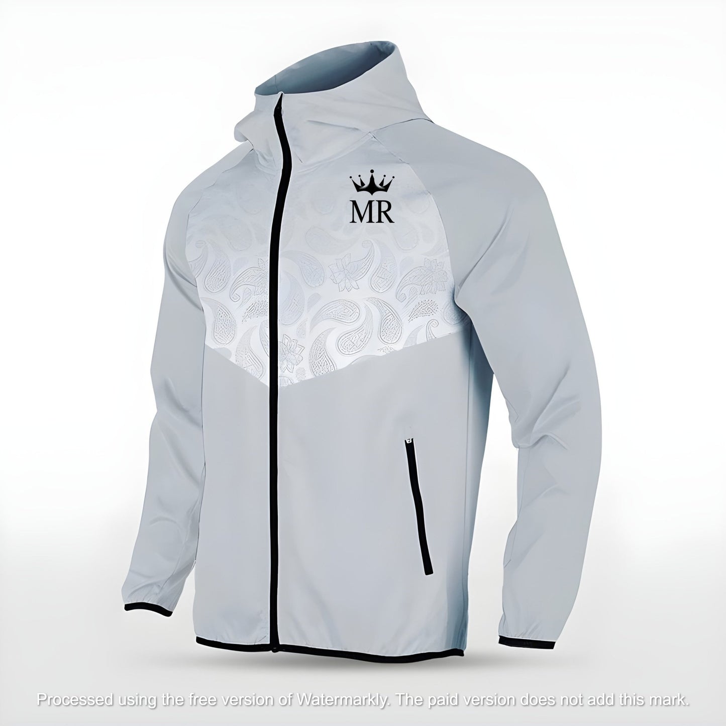 Graue Allwetterjacke - Trend Sportswear
