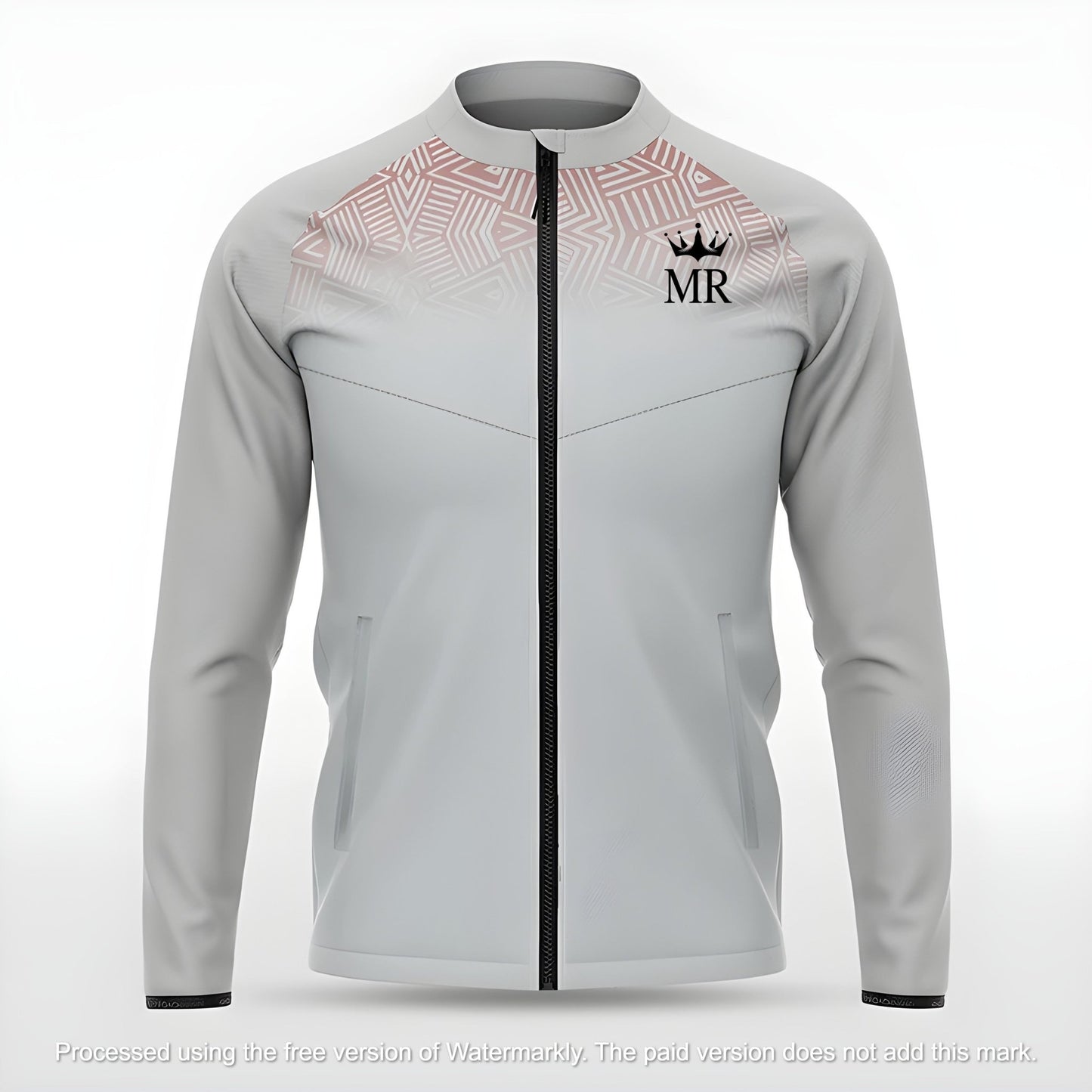 Graue Trainingsjacke - Trend Sportswear