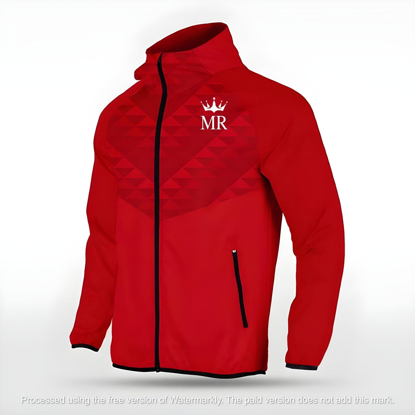Rote Allwetterjacke - Trend Sportswear