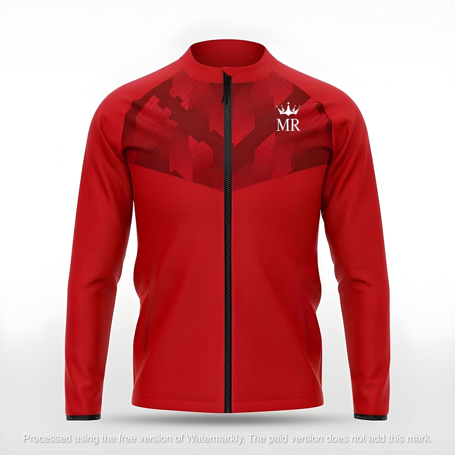 Rote Trainingsjacke - Trend Sportswear