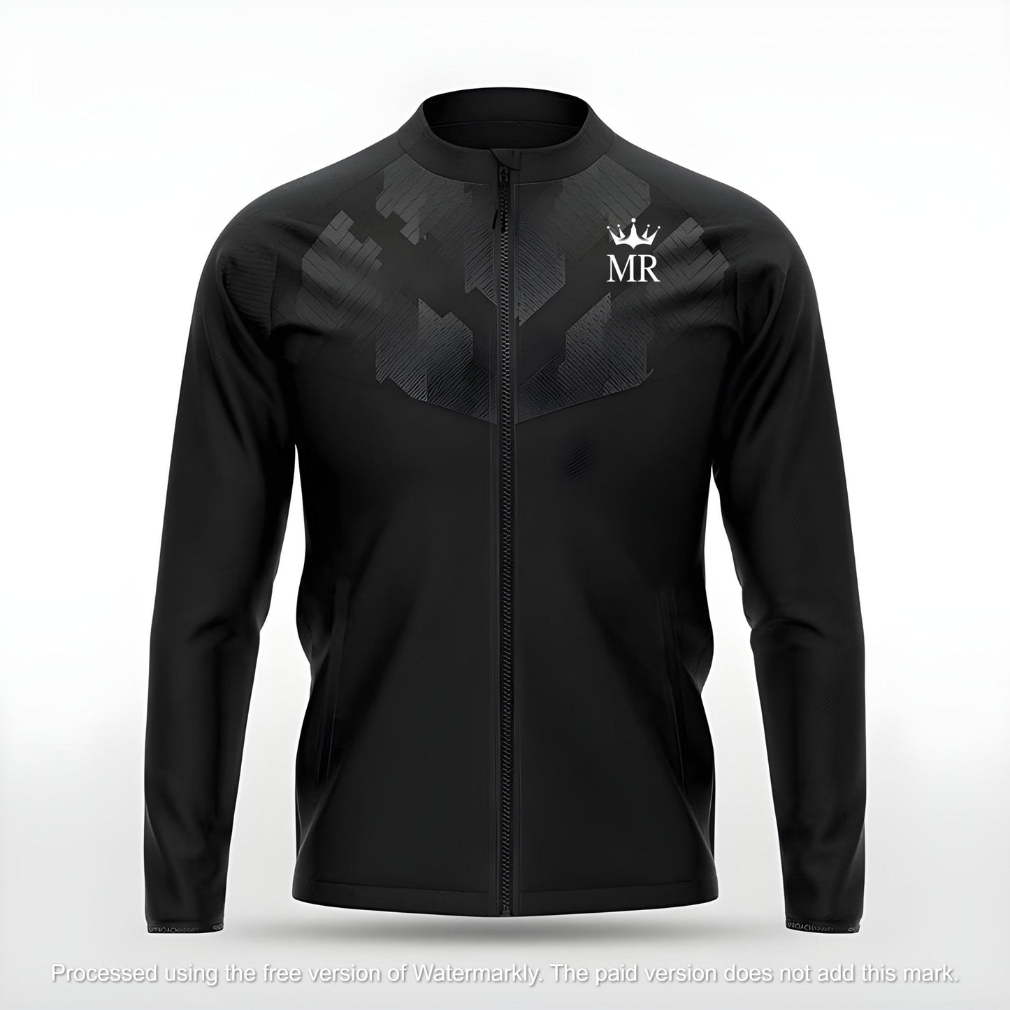 Schwarze Trainingsjacke - Trend Sportswear
