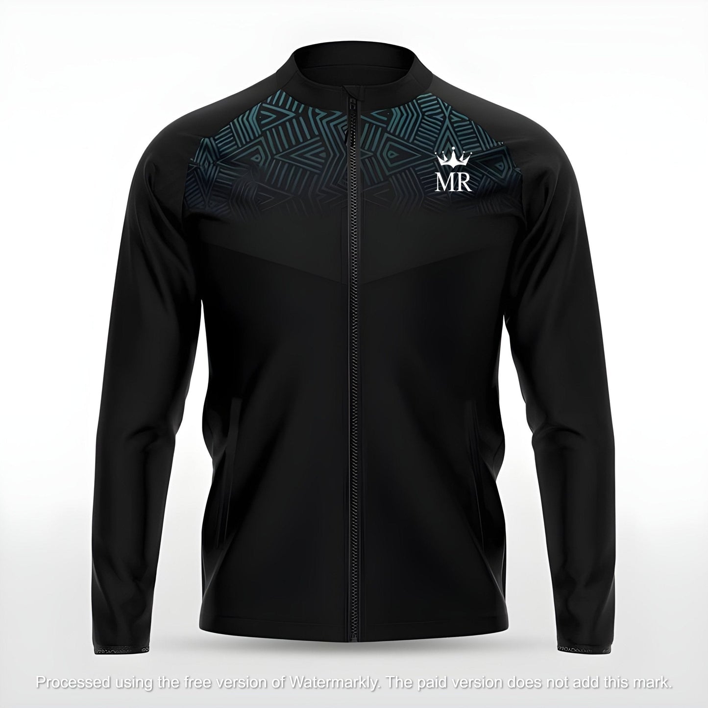 Schwarze Trainingsjacke - Trend Sportswear