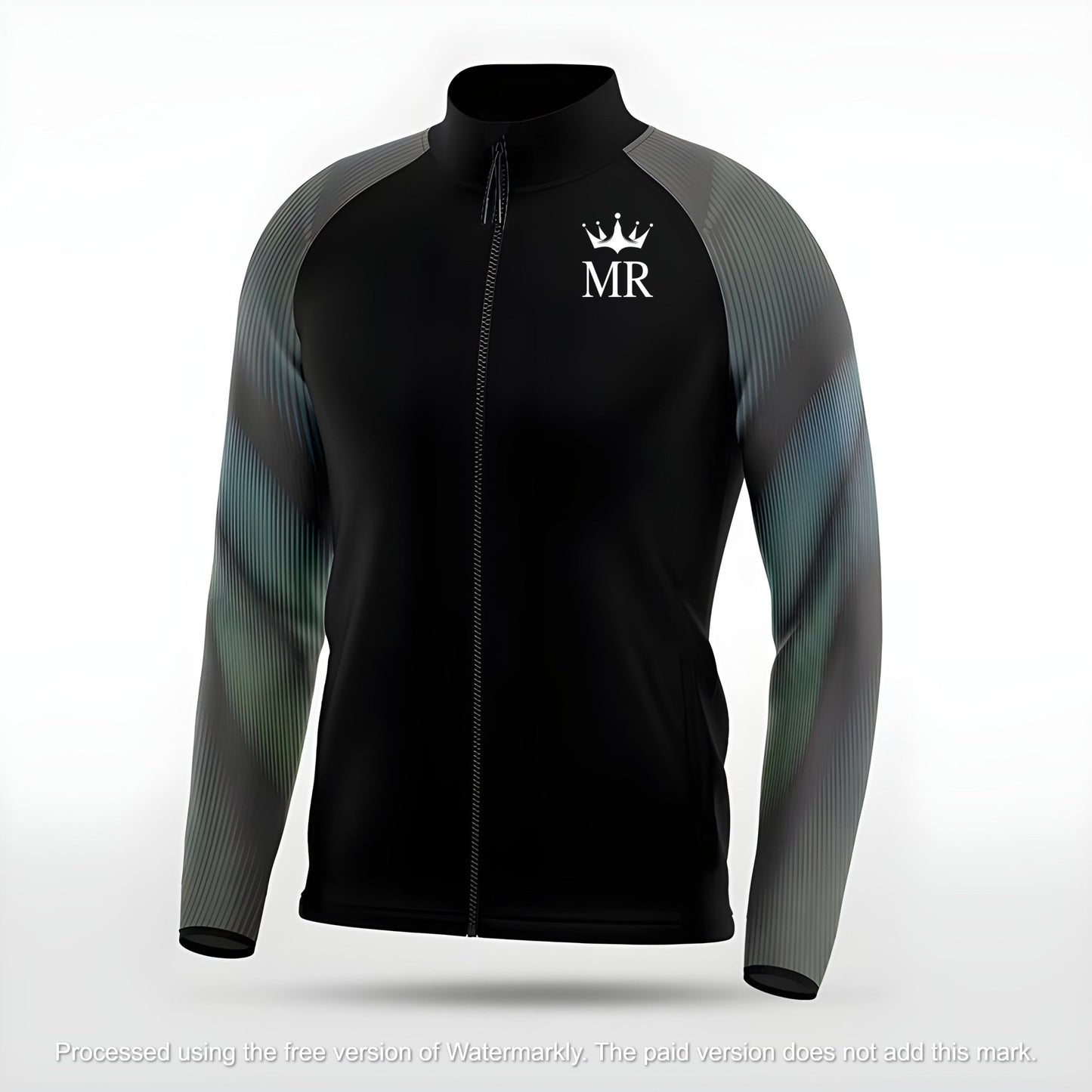 Schwarze Trainingsjacke - Trend Sportswear