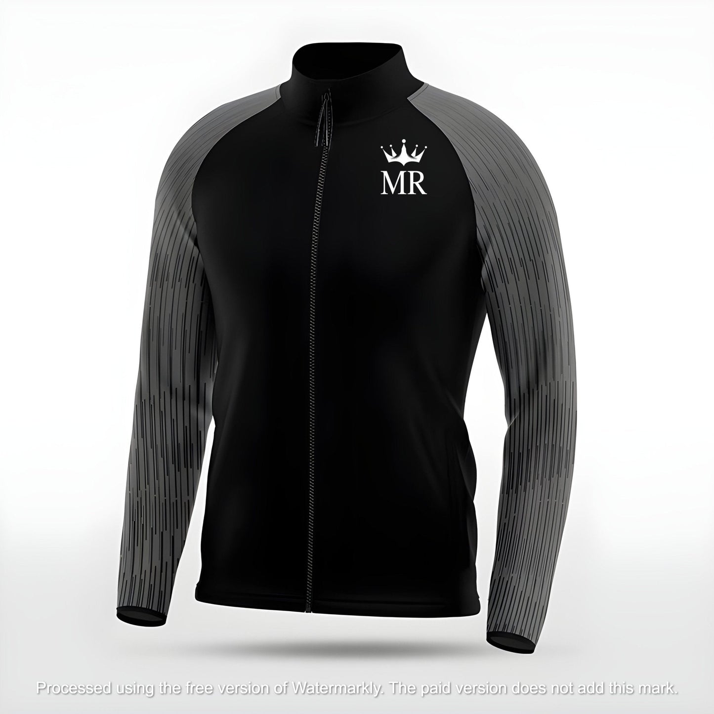 Schwarze Trainingsjacke - Trend Sportswear