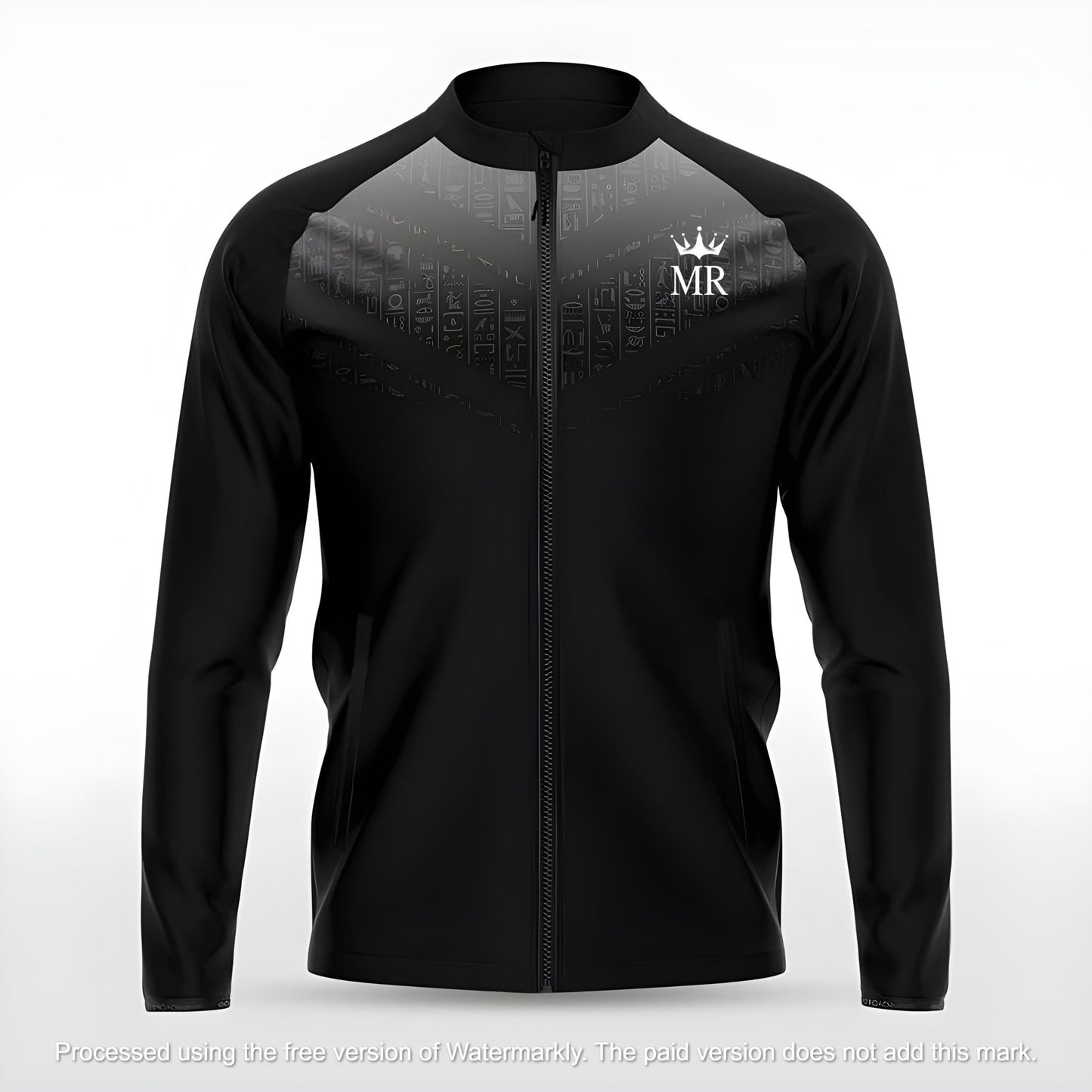 Schwarze Trainingsjacke - Trend Sportswear