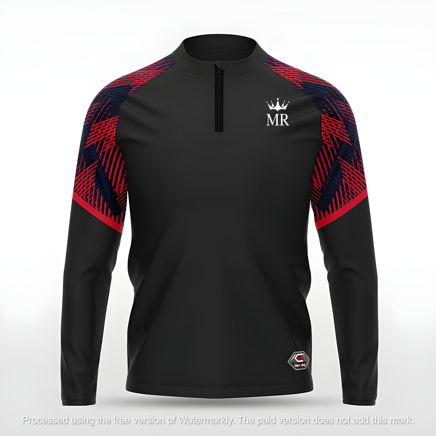 Schwarzes Sweatshirt - Trend Sportswear