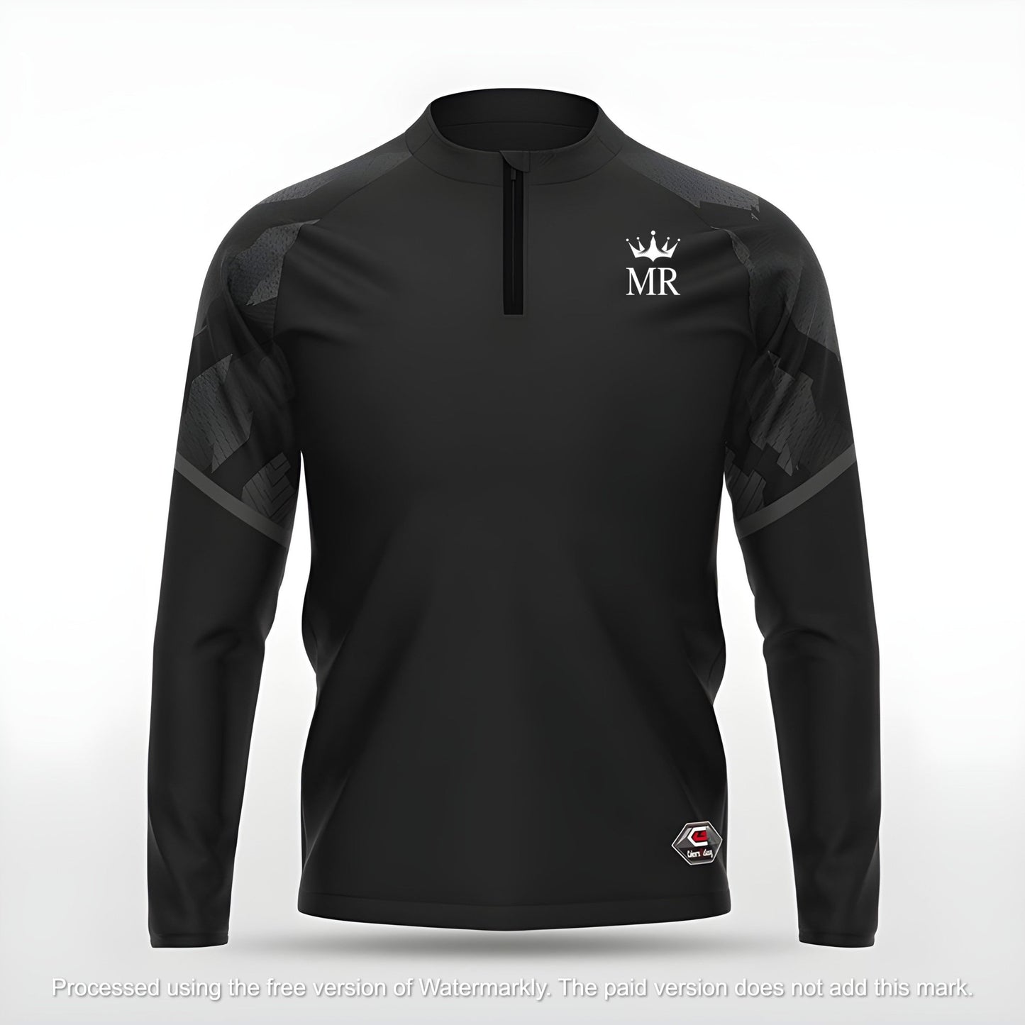Schwarzes Sweatshirt - Trend Sportswear