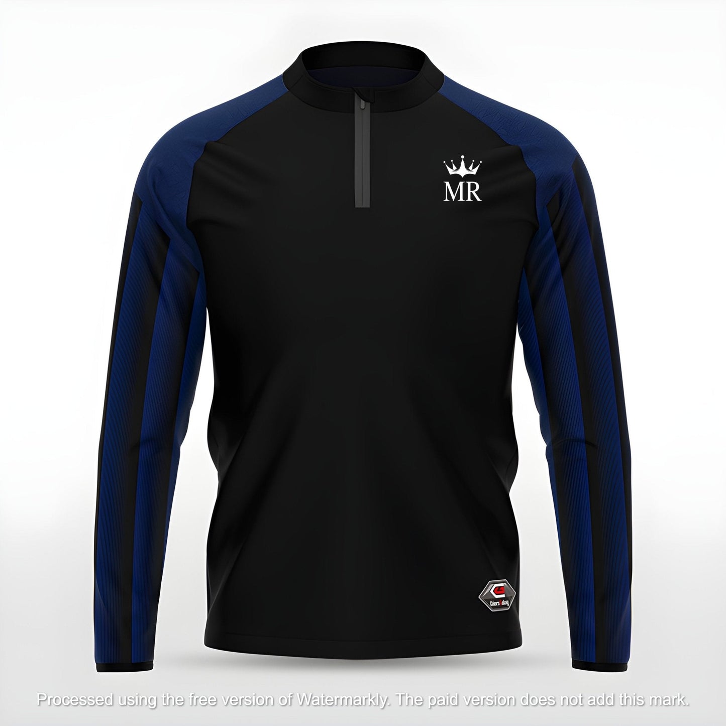 Schwarzes Sweatshirt - Trend Sportswear