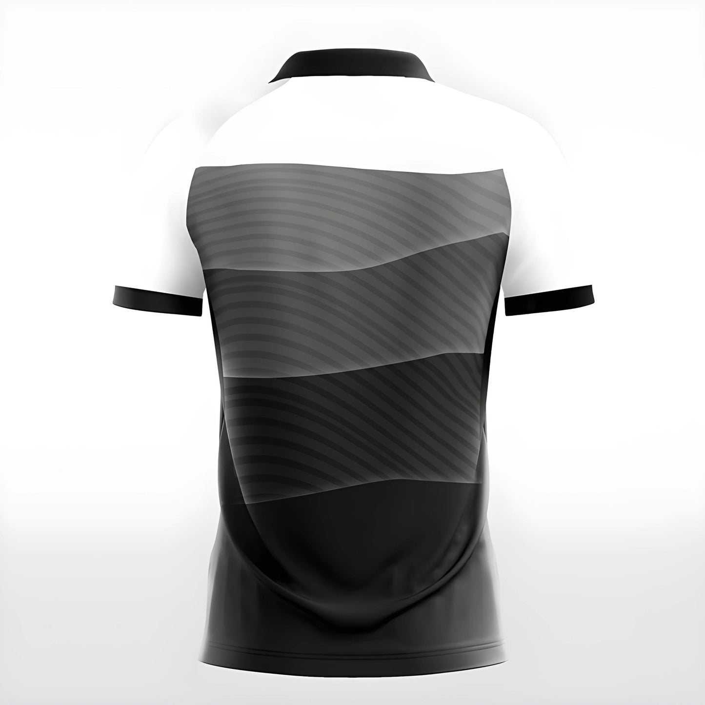 Schwarzes Trikot - Trend Sportswear
