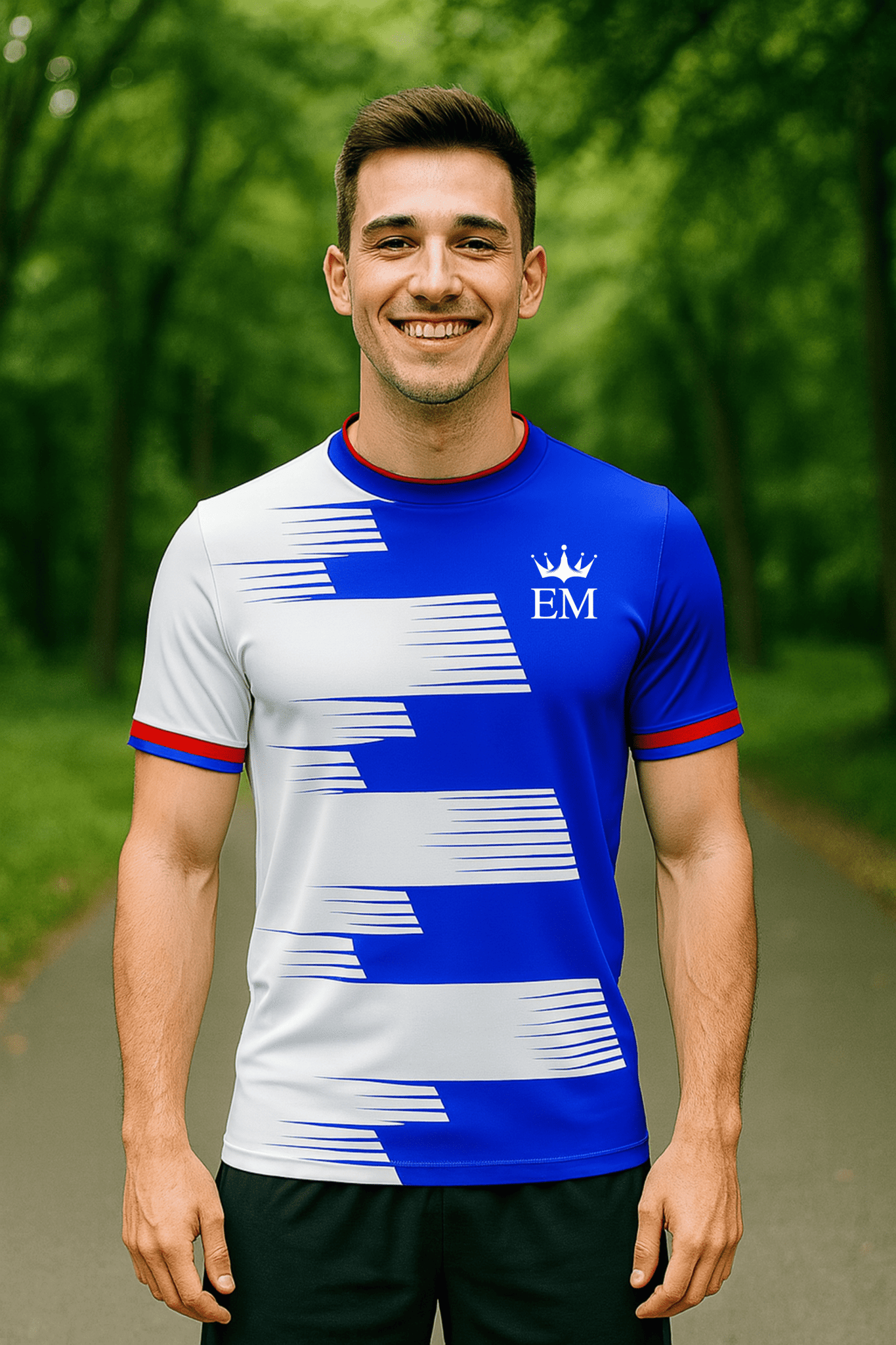 Schwarzes Trikot 96 - Trend Sportswear