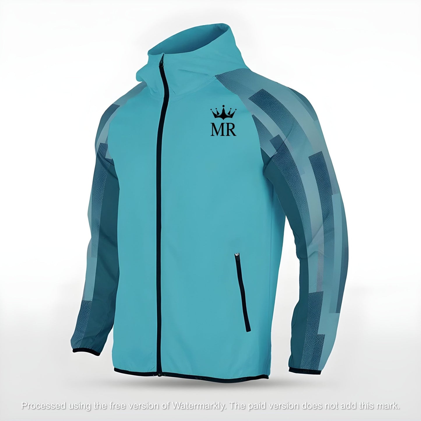 Türkise Allwetterjacke - Trend Sportswear