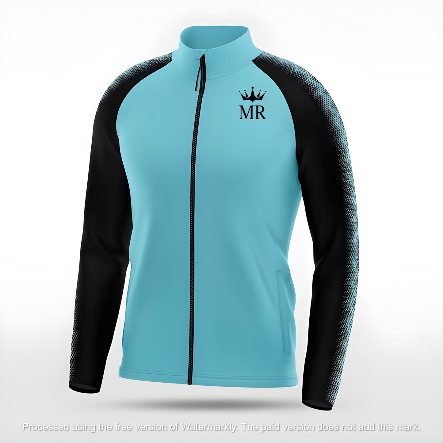 Türkise Trainingsjacke - Trend Sportswear