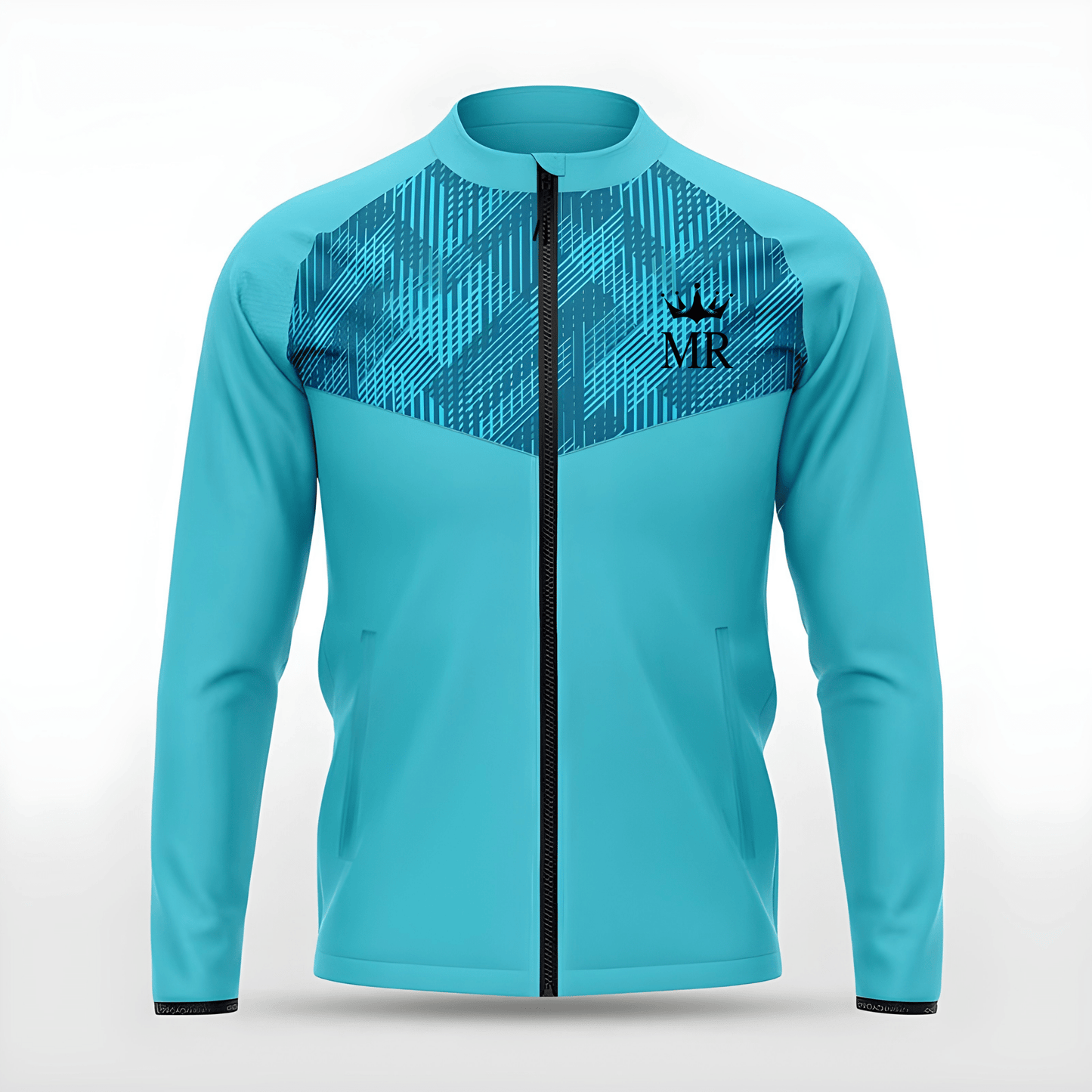 Türkise Trainingsjacke - Trend Sportswear