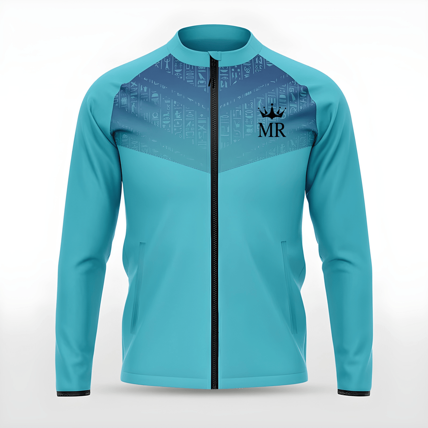 Türkise Trainingsjacke - Trend Sportswear