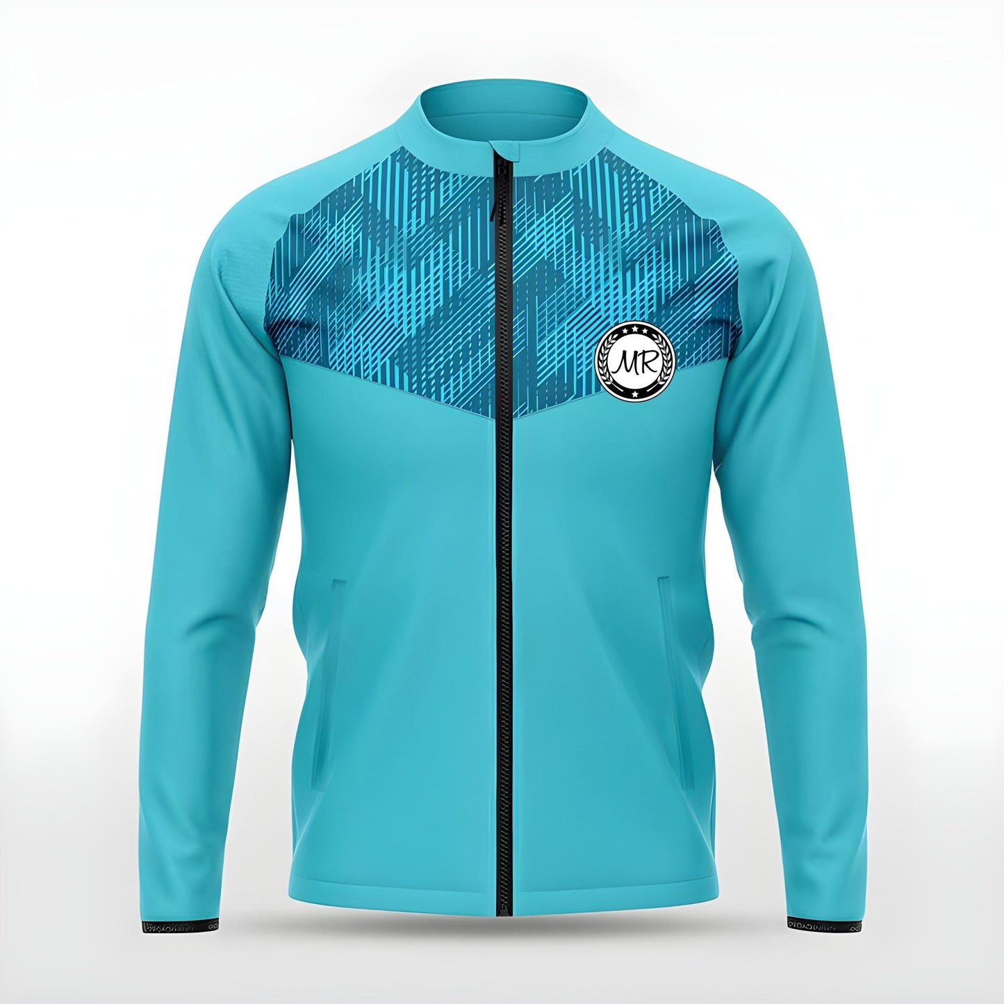Türkise Trainingsjacke - Trend Sportswear