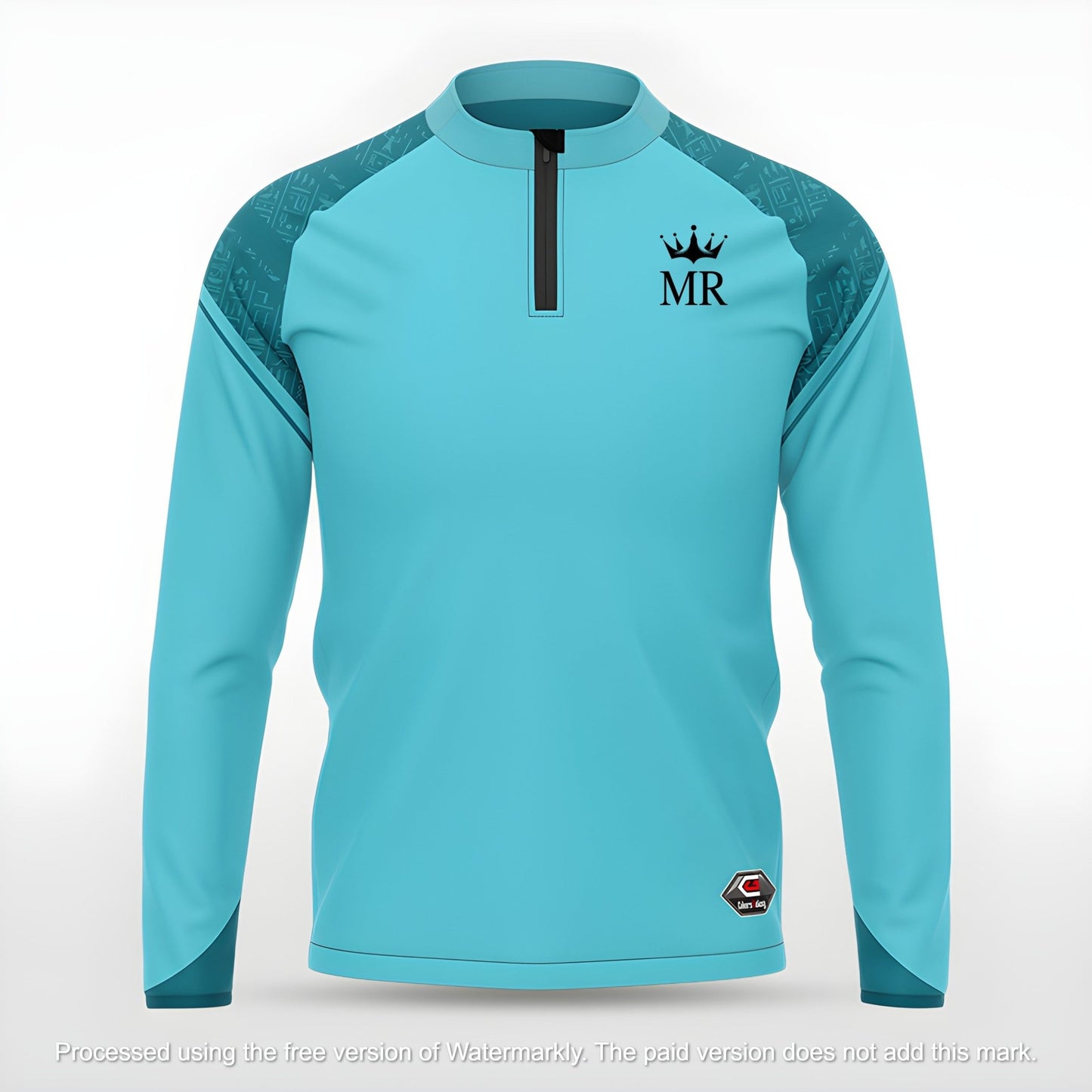 Türkises Sweatshirt - Trend Sportswear