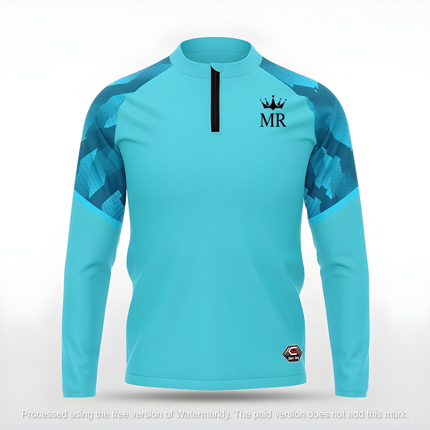 Türkises Sweatshirt - Trend Sportswear