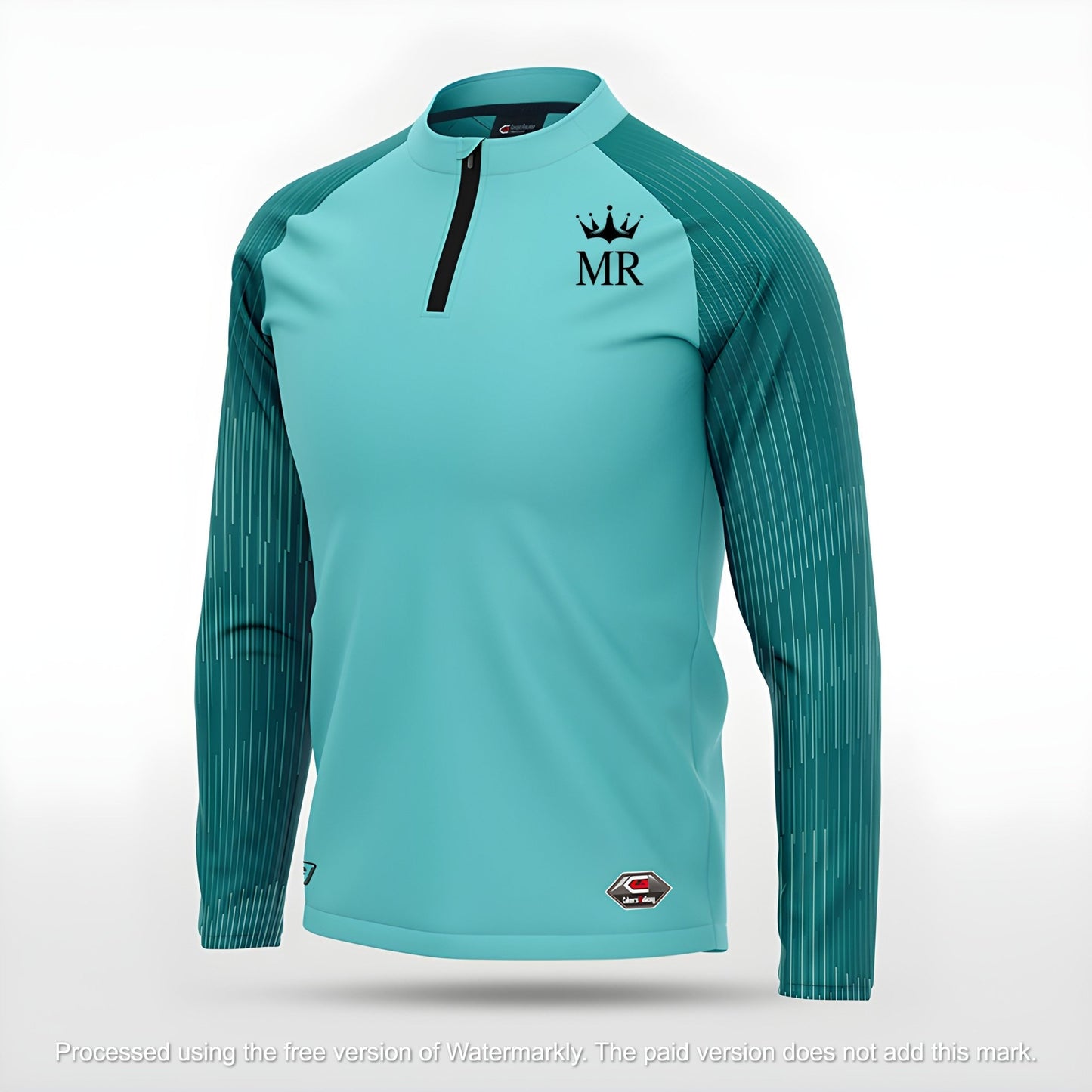 Türkises Sweatshirt - Trend Sportswear