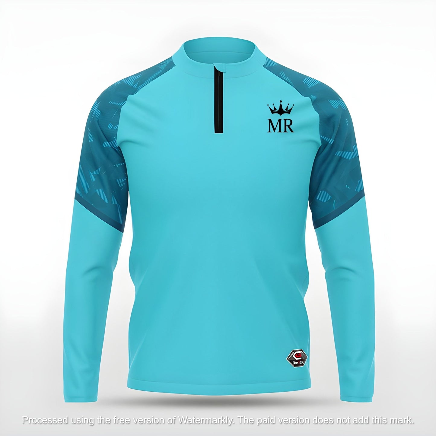 Türkises Sweatshirt - Trend Sportswear