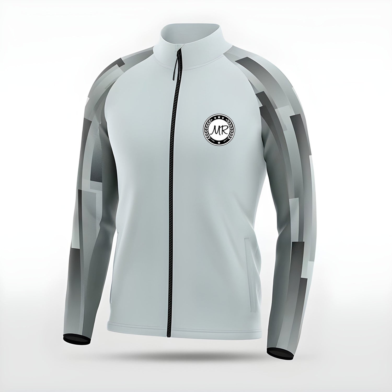 Graue Trainingsjacken - Trend Sportswear