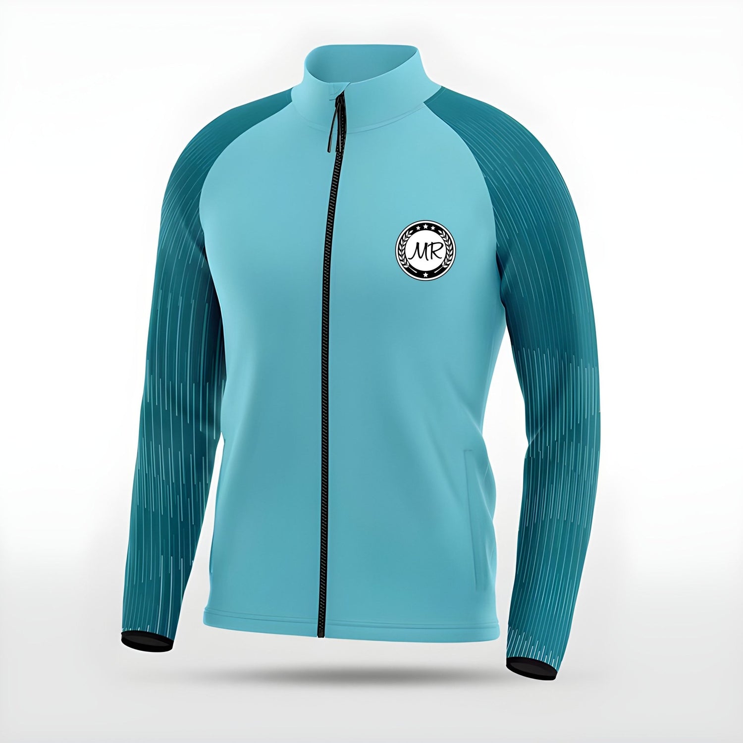 Türkise Trainingsjacken - Trend Sportswear