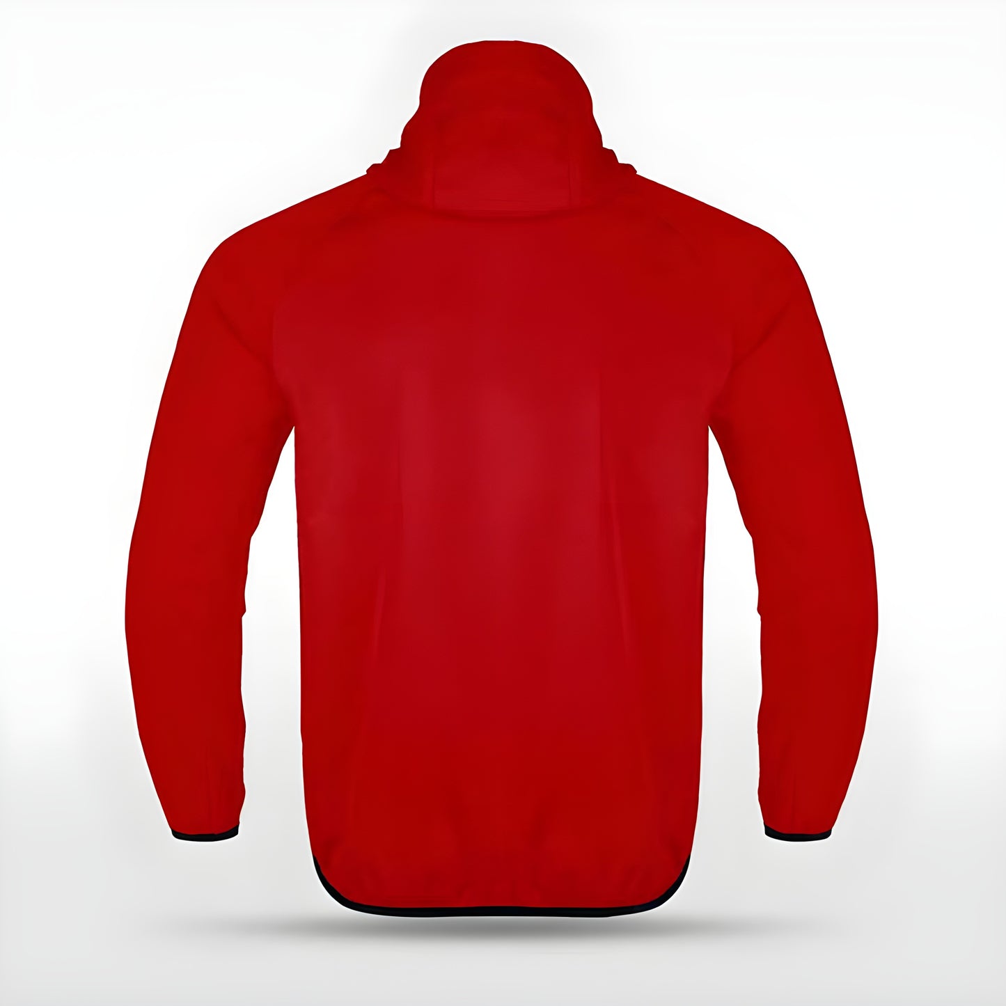Rote Allwetterjacke