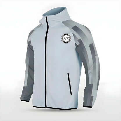 Graue Allwetterjacke