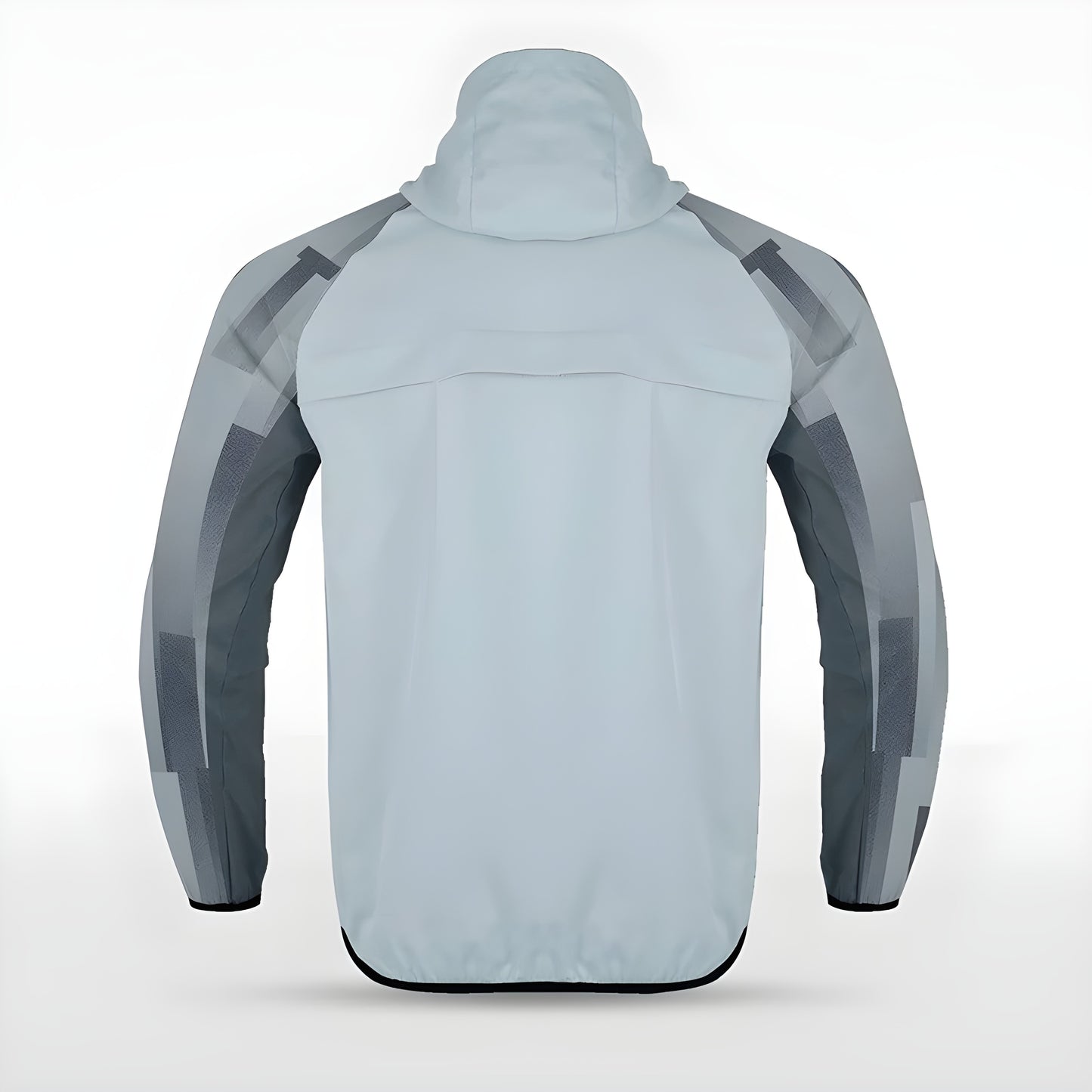 Graue Allwetterjacke
