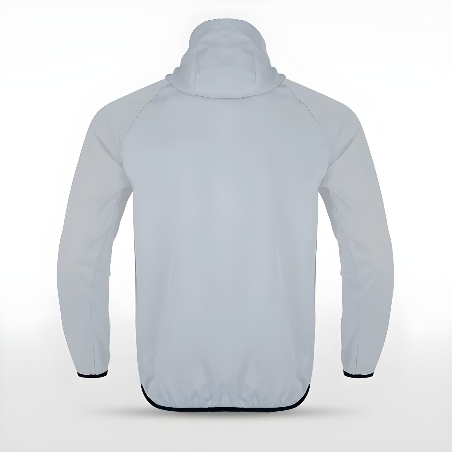Graue Allwetterjacke