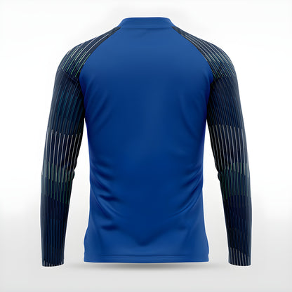 Blaues Sweatshirt